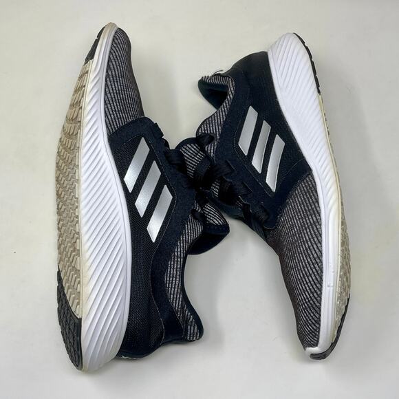 Adidas Alpha Bounce Sneakers Men\'s Sz 9 1/2 Gray Silver 122.1=I.8.2 main image 7